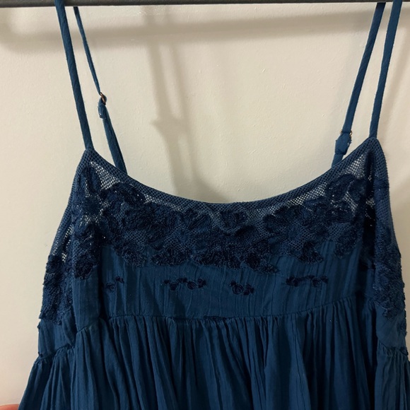 Navy Blue Free People Cover-up/dress - Picture 3 of 3